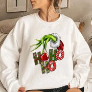 Cozy Christmas Sweatshirts, Women's Crew Neck Letter Print Sweatshirt for Fall & Winter, Casual Fashion Women Xmas Clothing