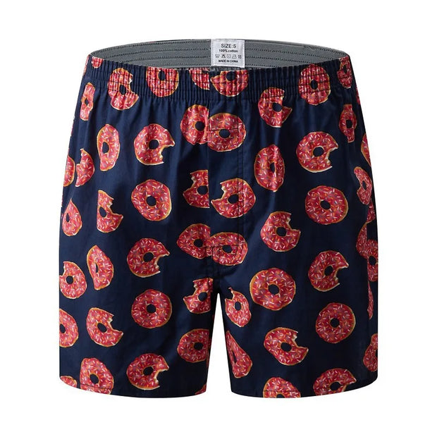 Men's 100% Cotton Boxer Briefs – Soft, Breathable & Aloe-Infused Comfort