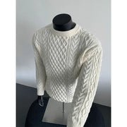 Cozy Winter Jumper Unisex Oversized Christmas Sweater Men Women Soft Casual Knit Pullover Long Sleeve Top for Cold Weather M-3XL