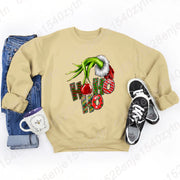 Cozy Christmas Sweatshirts, Women's Crew Neck Letter Print Sweatshirt for Fall & Winter, Casual Fashion Women Xmas Clothing