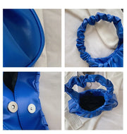 New Summer Pleated Handlebags For Women PU Cloud Bags Leisure Armpit Bag Shopping Shoulder Bags Dumpling Handbag Female