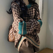 Vintage Sweaters for Women Cute Ladies Sweater with Headings Autumn 2025 Trend Knitted Harajuku Crochet Kawaii Cashmere Tops New