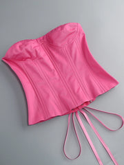 🎀 Birthday Glamour: 2-Piece Red Floral Skirt Set for Women - Perfect for Christmas, Weddings, and Prom Nights! 💃