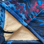 Cozy Christmas Fleece Pullover Hoodie Festive Snowman Reindeer Snowflake Long Sleeve Ugly Xmas Sweater Style Tops for Women Men