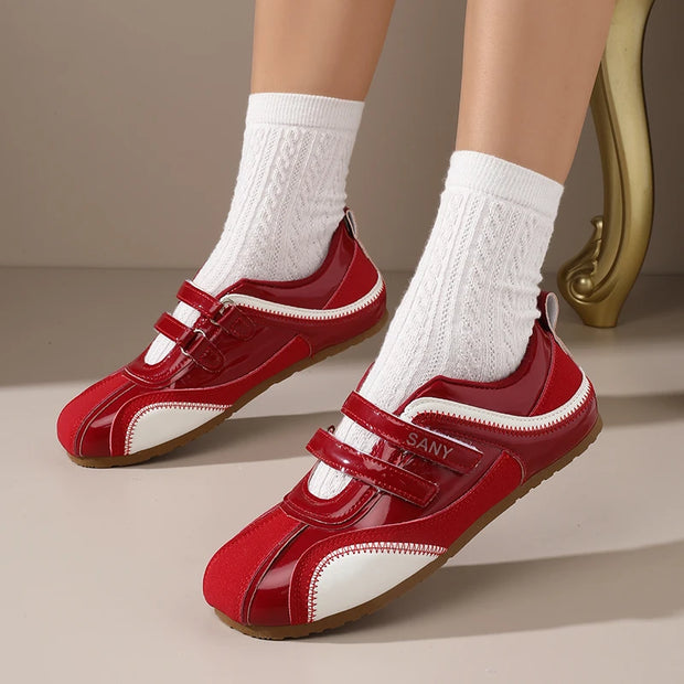 Women's Mary Jane Flats French Style Ballet Flats 2025 New Fall Comfortable Buckle Strap Casual Shoes Versatile Everyday Flats