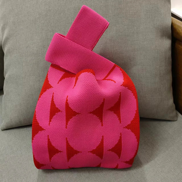 2025 New Foldable Tote Bag, Color Matching Hobo Bag, Women's Sling Crossbody Purse, Fashionable Mini Square Shoulder Bag