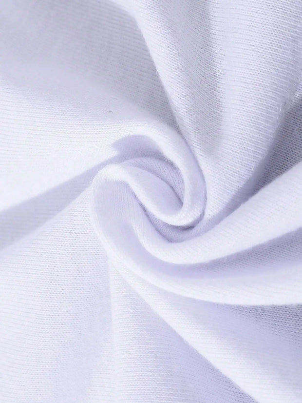 Mountain On Inspirationde Printing T-Shirt Men Oversized Cotton Summer Tshirt Breathable Loose O-Neck Tee Shirts Hip Hop Tees