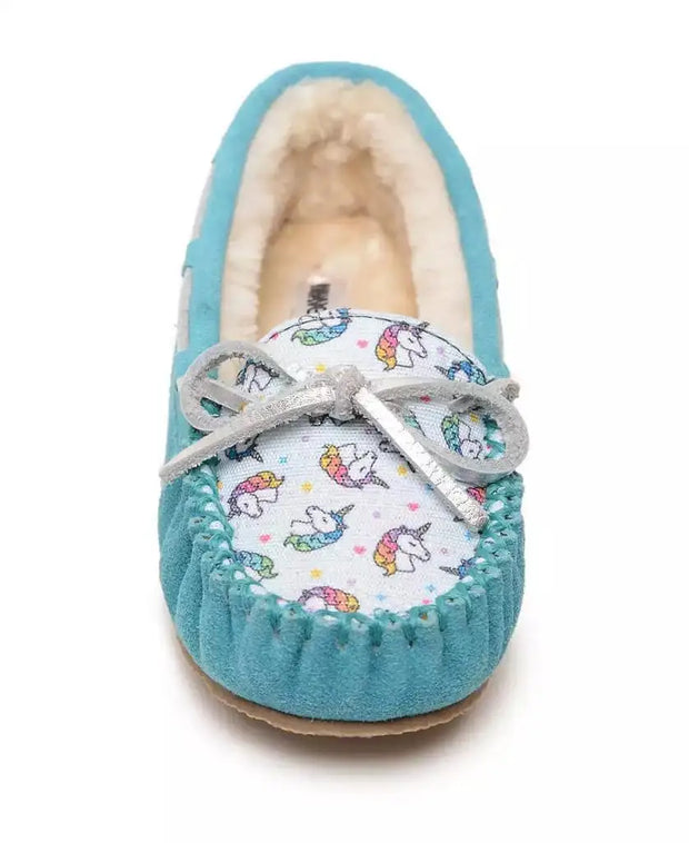 Minnetonka | Toddler Girls Cassie Moccasin Slippers