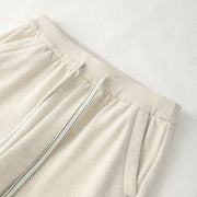 Fall Winter Thicken Plus Fleece Straight Trousers Women Elastic Waist Drawstring Sweatpants High Quality Versatile Jogger Pants