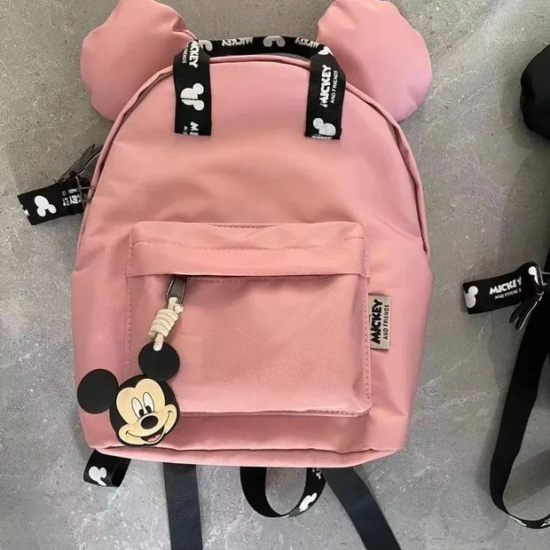 Disney Mickey Mouse Backpack - Cute Fashion Canvas School Bag for Women & Girls! 👧🏻