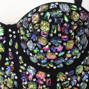 Women's Luxury Corset Tank Top – Harajuku Style Push-Up Bralette & Shaper