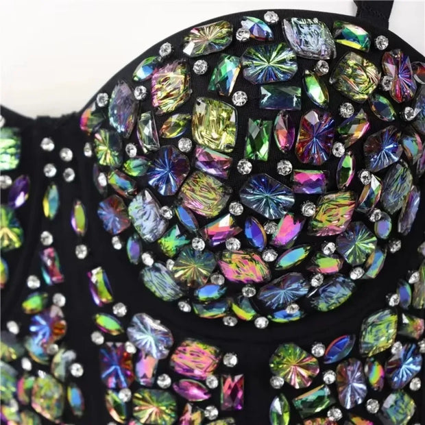 Women's Luxury Corset Tank Top – Harajuku Style Push-Up Bralette & Shaper