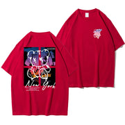 Cartoon Bear Sunset Tee