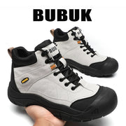 Bubuk New Men's Outdoor Boots, Fashionable and Versatile, a Must-Have for Trendy Men, Comfortable and Breathable Low-Top Versatile Outdoor Hiking Boots with Cushioning