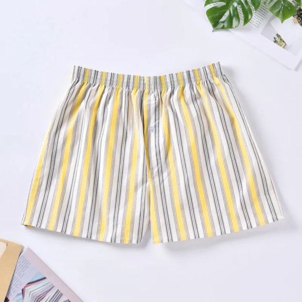 Men's 100% Cotton Boxer Briefs – Soft, Breathable & Aloe-Infused Comfort