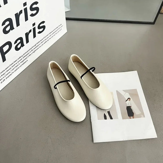 Designers Woman Flats Shoes Fashion Shallow Slip on Women Soft Sole Ballet Shoes Ladies Casual Outdoor Ballerina Shoe