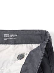SIMWOOD Men’s 2025 Spring Regular Straight Dark Wash Chinos