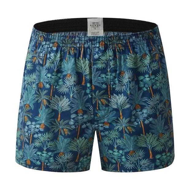 Men's 100% Cotton Boxer Briefs – Soft, Breathable & Aloe-Infused Comfort