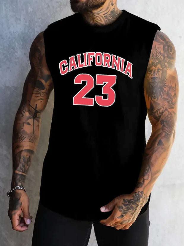 Men's Mesh Fitness Tank Top – Breathable Sleeveless Gym & Running Vest