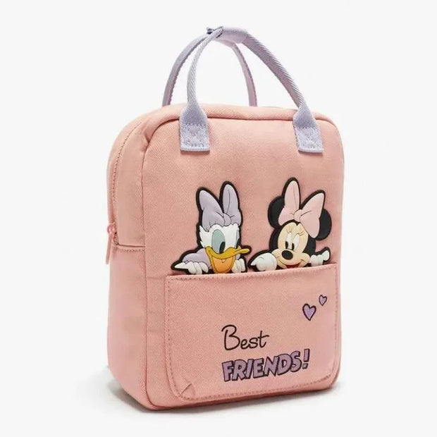 Disney Mickey Mouse Backpack - Cute Fashion Canvas School Bag for Women & Girls! 👧🏻