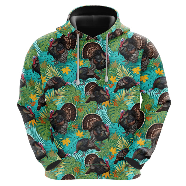 2026   Thanksgiving Hoodies for Men Pullover Sweatshirts, 3D Turkey Fleece Hooded Sweatshirt Series