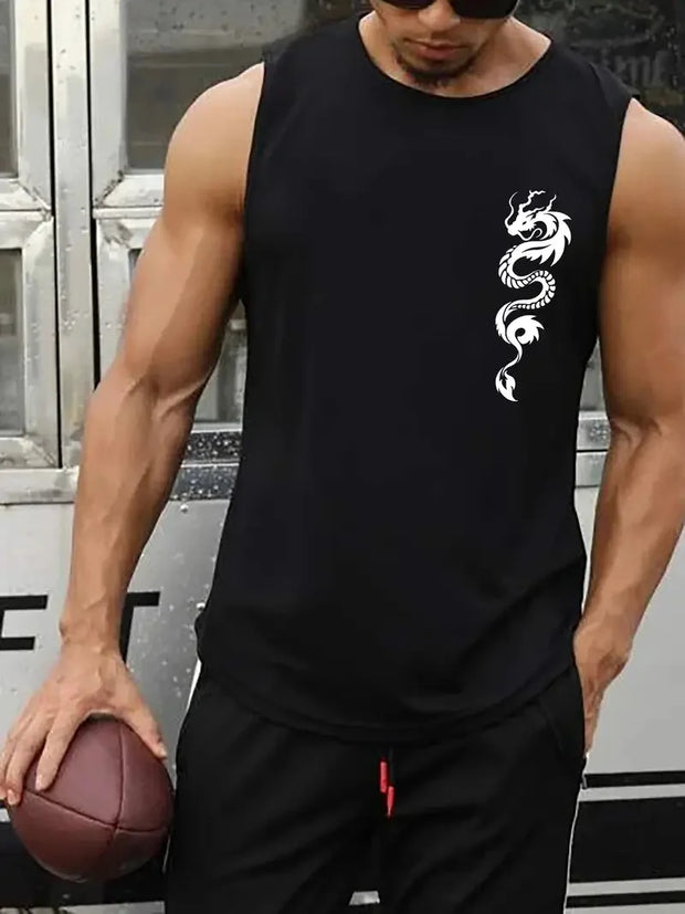 Men's Mesh Fitness Tank Top – Breathable Sleeveless Gym & Running Vest