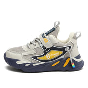 Kids Boy Fashion Trend Casual Sneaker Non-Slip Children's Sports Shoes Breathable Mesh Comfortable Wear