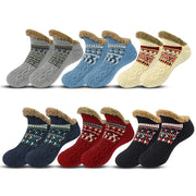 Fall and Winter Floor Socks Home Warm Women Men Socks Snow Socks Sleep Carpet Socks Slippers Socks Men Non-slip Yoga Socks 2025