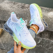 Women Casual Sports Shoes Breathable Lightweight Sneakers Anti-slip Flats Outdoor Running Walking Shoes Female Vulcanized Shoes