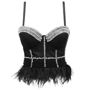 Women's Luxury Corset Tank Top – Harajuku Style Push-Up Bralette & Shaper