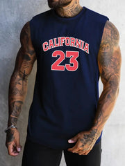 Men's Mesh Fitness Tank Top – Breathable Sleeveless Gym & Running Vest