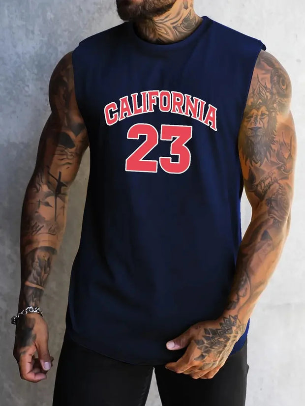 Men's Mesh Fitness Tank Top – Breathable Sleeveless Gym & Running Vest