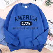 1776 America Pride Hoodie - Unisex Casual Pullover for Autumn & Winter!🇺🇸 ❄️