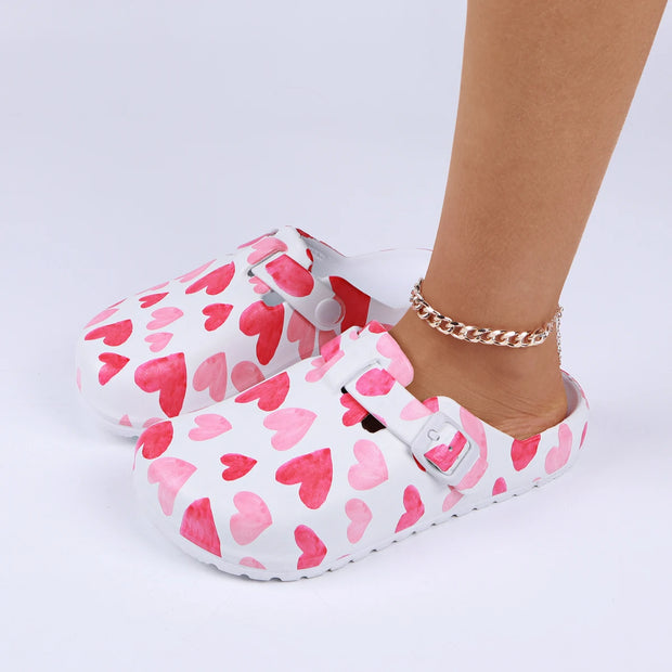 Vibrant Tie-Dye Clogs