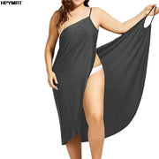 Women's Dress Strap Beach Skirt Veil Covered Warp Paleo Backless Crossover Swimsuit Women's 2K Tank Top Women Clothing