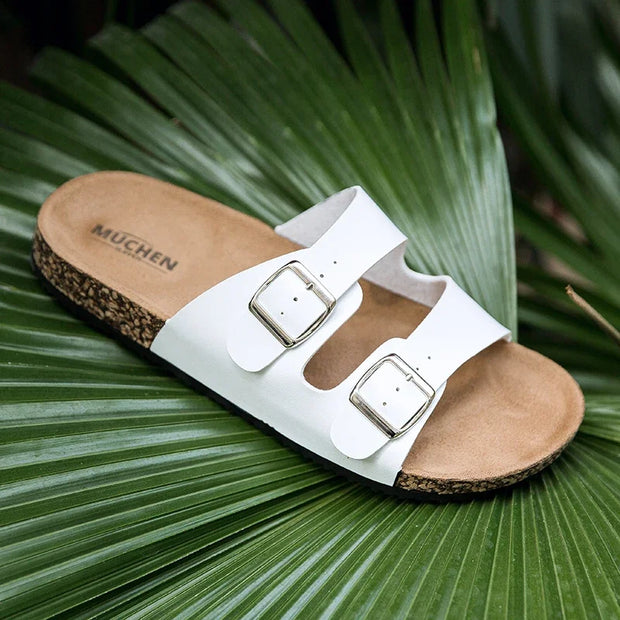 New Birken Slippers: Classic Cork Flip Flops for Couples