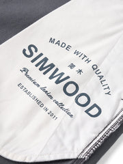 SIMWOOD Men’s 2025 Spring Regular Straight Dark Wash Chinos