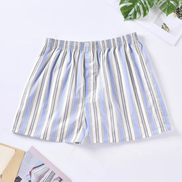 Men's 100% Cotton Boxer Briefs – Soft, Breathable & Aloe-Infused Comfort