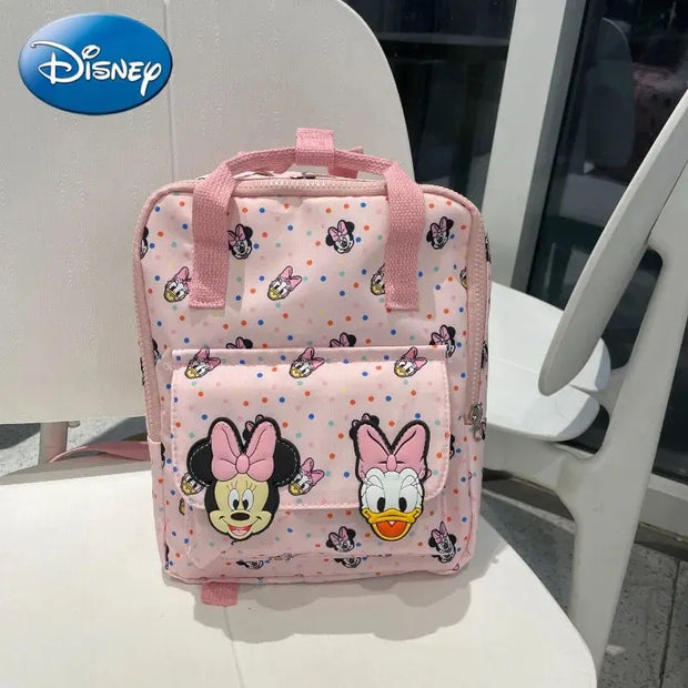 Disney Mickey Mouse Backpack - Cute Fashion Canvas School Bag for Women & Girls! 👧🏻