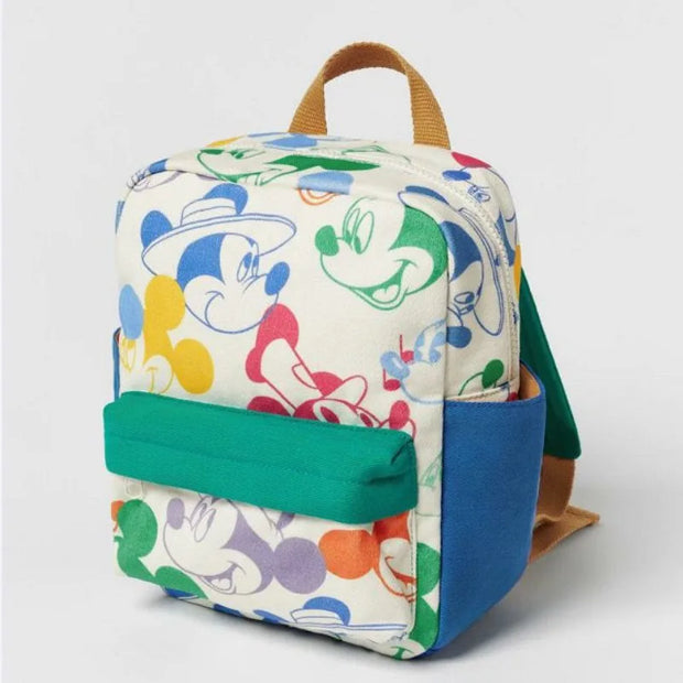 Disney Mickey Mouse Backpack - Cute Fashion Canvas School Bag for Women & Girls! 👧🏻