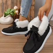 Casual Flats Cotton Boots Winter New Sport Platform Fashion Work Shoes Women Winter New Luxury Hot Plush Boots