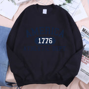 1776 America Pride Hoodie - Unisex Casual Pullover for Autumn & Winter!🇺🇸 ❄️