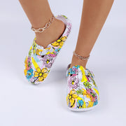 Vibrant Tie-Dye Clogs