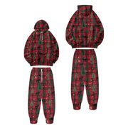 Festive Christmas Hoodies Pants with Holiday Patterns Santa Reindeer Snowman Trees Loungewear Holiday Season Gifts Fall Winter
