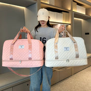 Lightweight Luggage Bag, Large Capacity Travel Duffle Bag Gym Tote Bags, Shoulder Weekender Overnight Bag