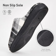 Cozy Feet, Happy Heart: Plaid Furry Slippers 🧦