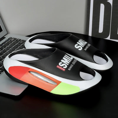 Men Summer Massage Slippers Women Indoor Soft Garden Bottom Slippers Outdoor Sandals Male Flip Flops Sandals Beach Casual Shoes