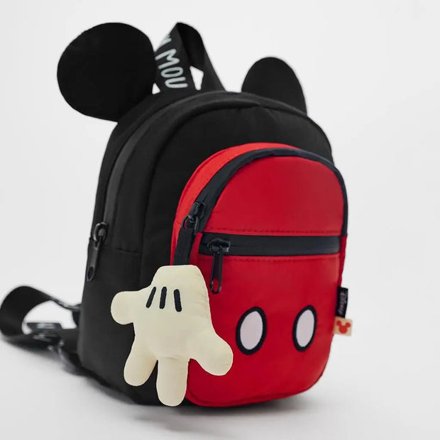 Disney Mickey Mouse Backpack - Cute Fashion Canvas School Bag for Women & Girls! 👧🏻