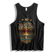 Men's Cotton Sleeveless Fitness Vest – Wide Shoulder, Slim Fit, Solid Color (Pack)