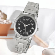 Men’s Quartz Alloy Wristwatch – Classic Design, Waterproof, Ideal Gift Timepiece